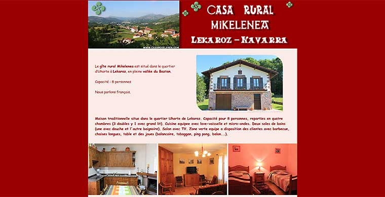 Locations Pays basque espagnol