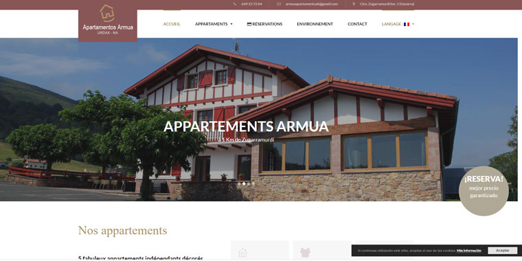 Locations Pays basque espagnol